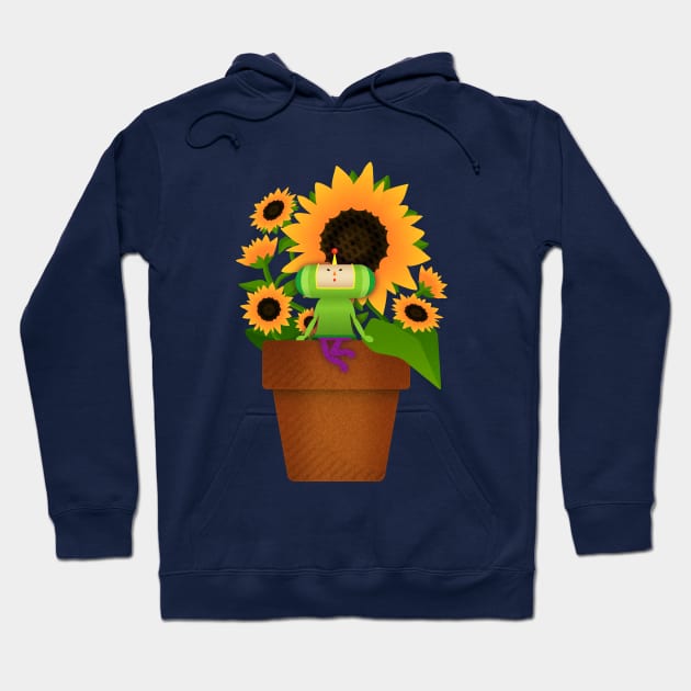 Sunflower Prince Hoodie by JPenfieldDesigns